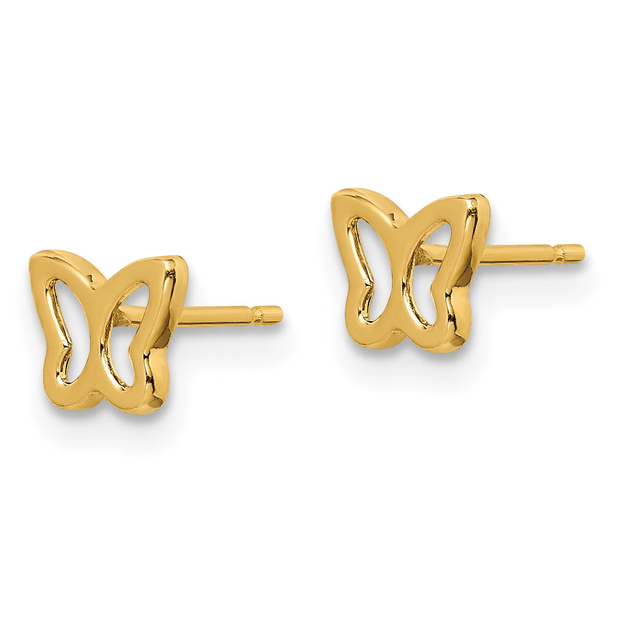 14k Madi K Cut-out Butterfly Post Earrings Secondary image