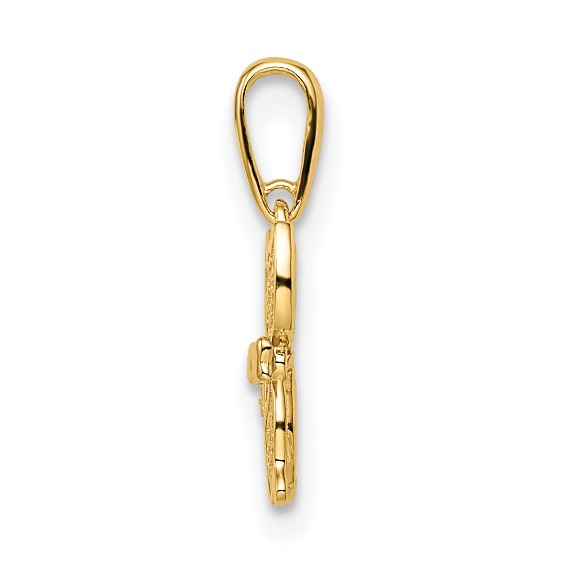 14k Madi K CZ Cat Pendant Secondary image