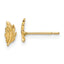 14k Madi K Leaf Post Earrings