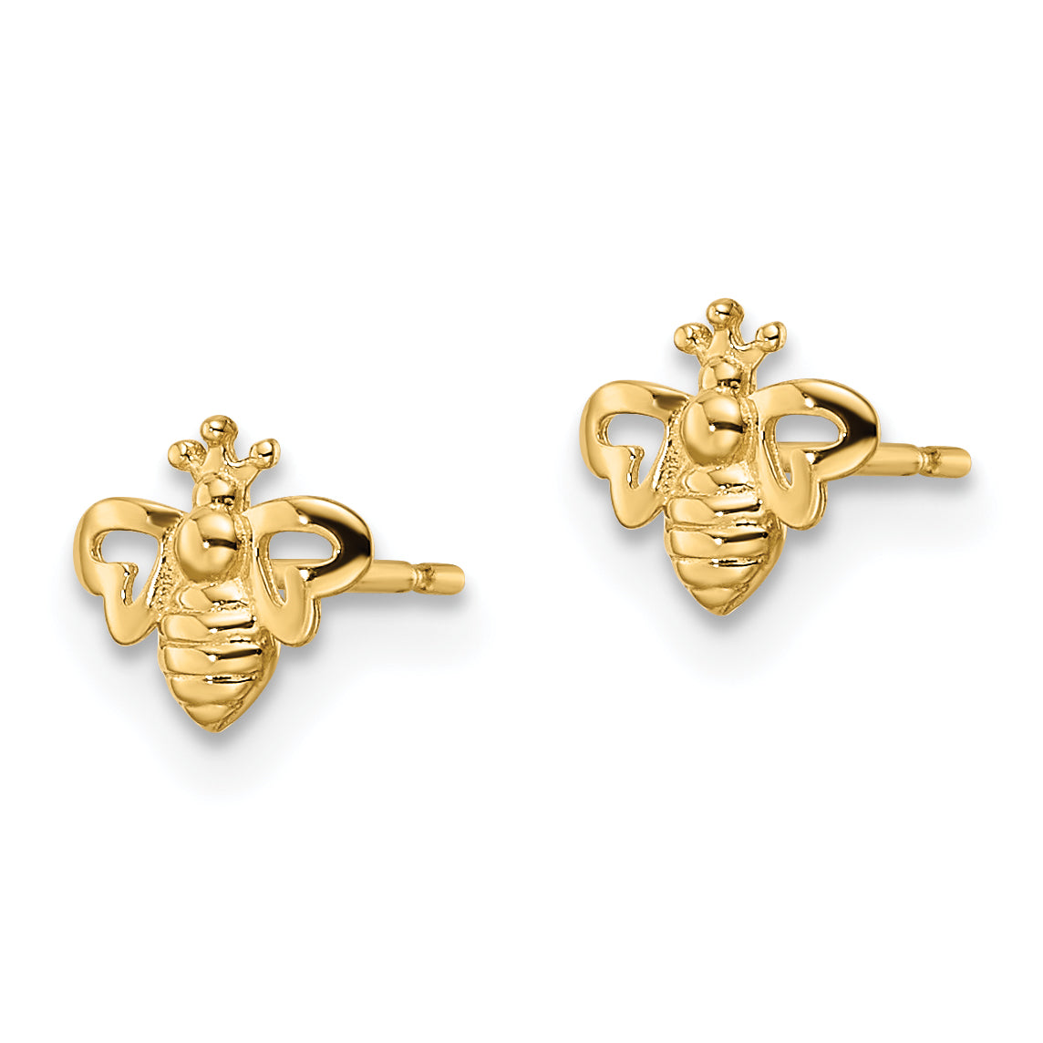 14k Madi K Bumble Bee Post Earrings Secondary image
