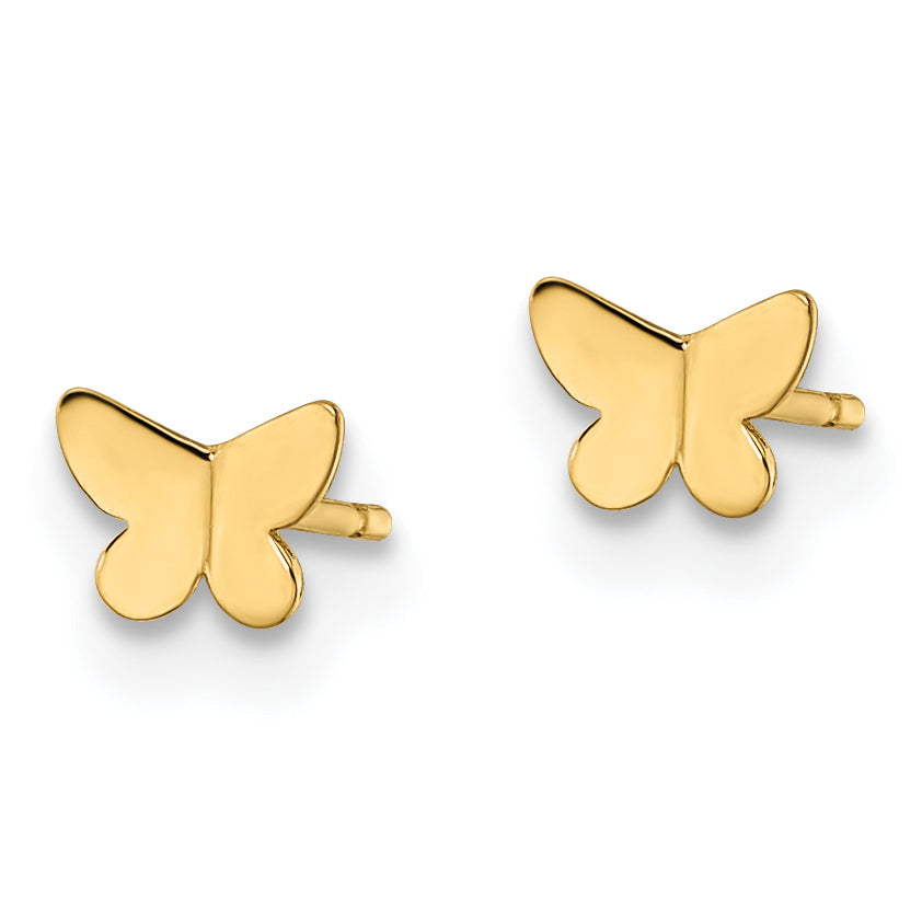 14k Madi K Butterfly Post Earrings Secondary image