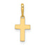 14k Madi K Polished Cross Childrens Charm / Pendant