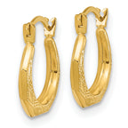 14k Madi K Hinged Earrings