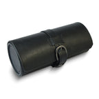 Charles Hubert Genuine Black Leather Wrist Watch Pouch