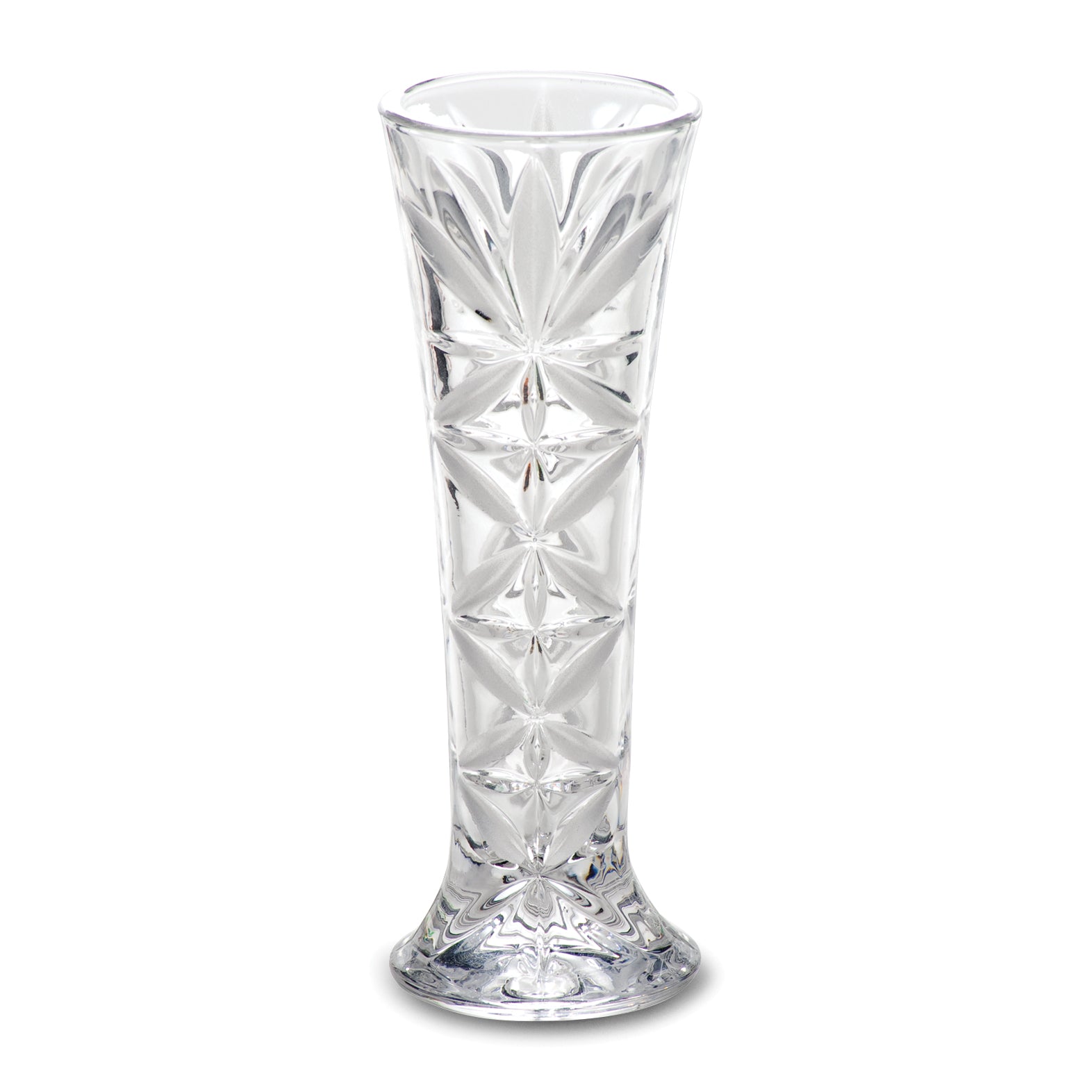 Small Crystal Faceted Bud Vase Main image