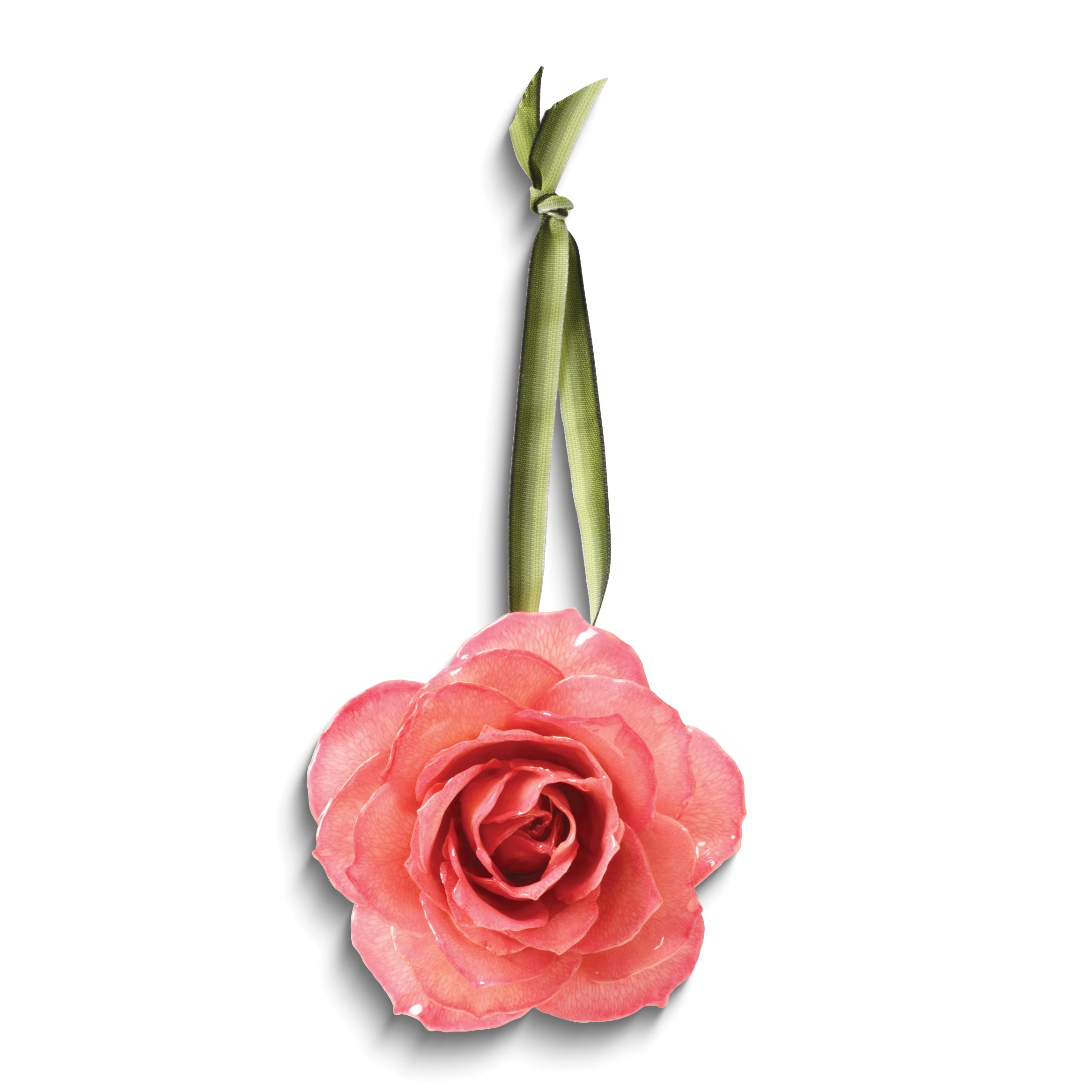Lacquer Dipped Pink Decorative Real Rose Main image