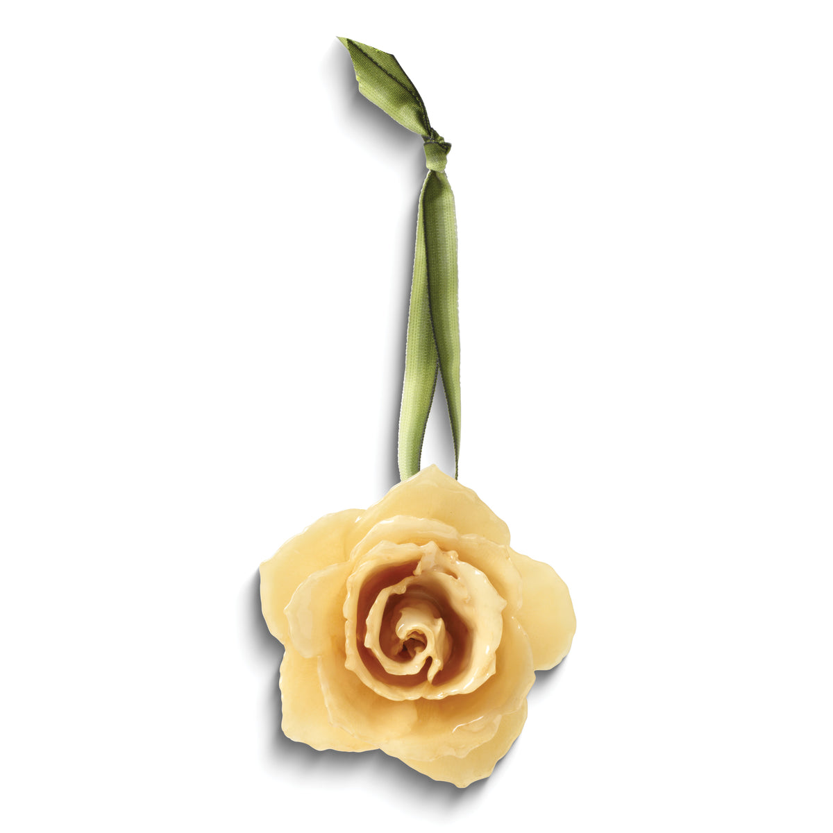 Lacquer Dipped Cream Decorative Real Rose