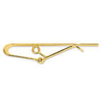 Gold-plated Kelly Waters Florentine Satin Hinged Money Clip