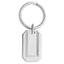 Engravable Key Ring in Silver-Tone Finish - Sophia Jewelers