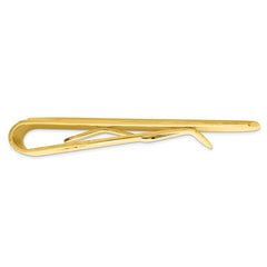 Gold-plated Kelly Waters Textured with Engraveable Area Money Clip