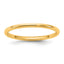 14KY 1.5mm Half Round Band
