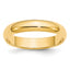 3.5mm 10K Yellow Gold Standard Half Round Wedding Band - Sophia Jewelers