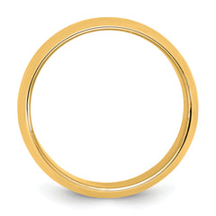 14KY 4.5mm Half Round Band Size 9.5