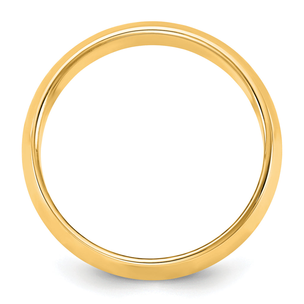 14KY 5.5mm Half Round Band