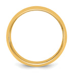 14KY 11mm Half Round Band