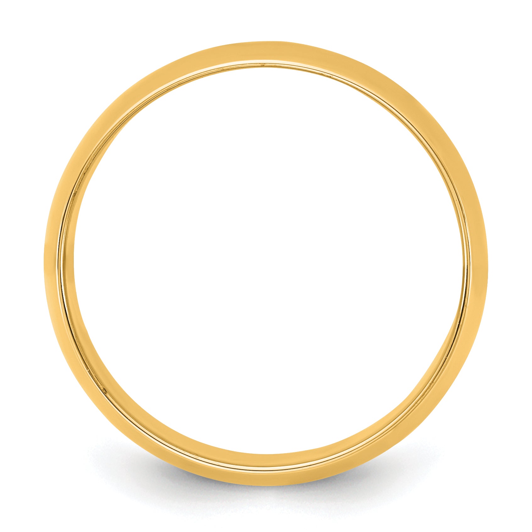 14KY 8.5mm Lightweight Half Round Band Secondary image