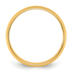 14KY 9mm LTW Half Round Band Size 9.5