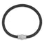 CZ Mesh Bracelet in Sterling Silver & Black Rhodium, 9.5mm, 8 in - Sophia Jewelers