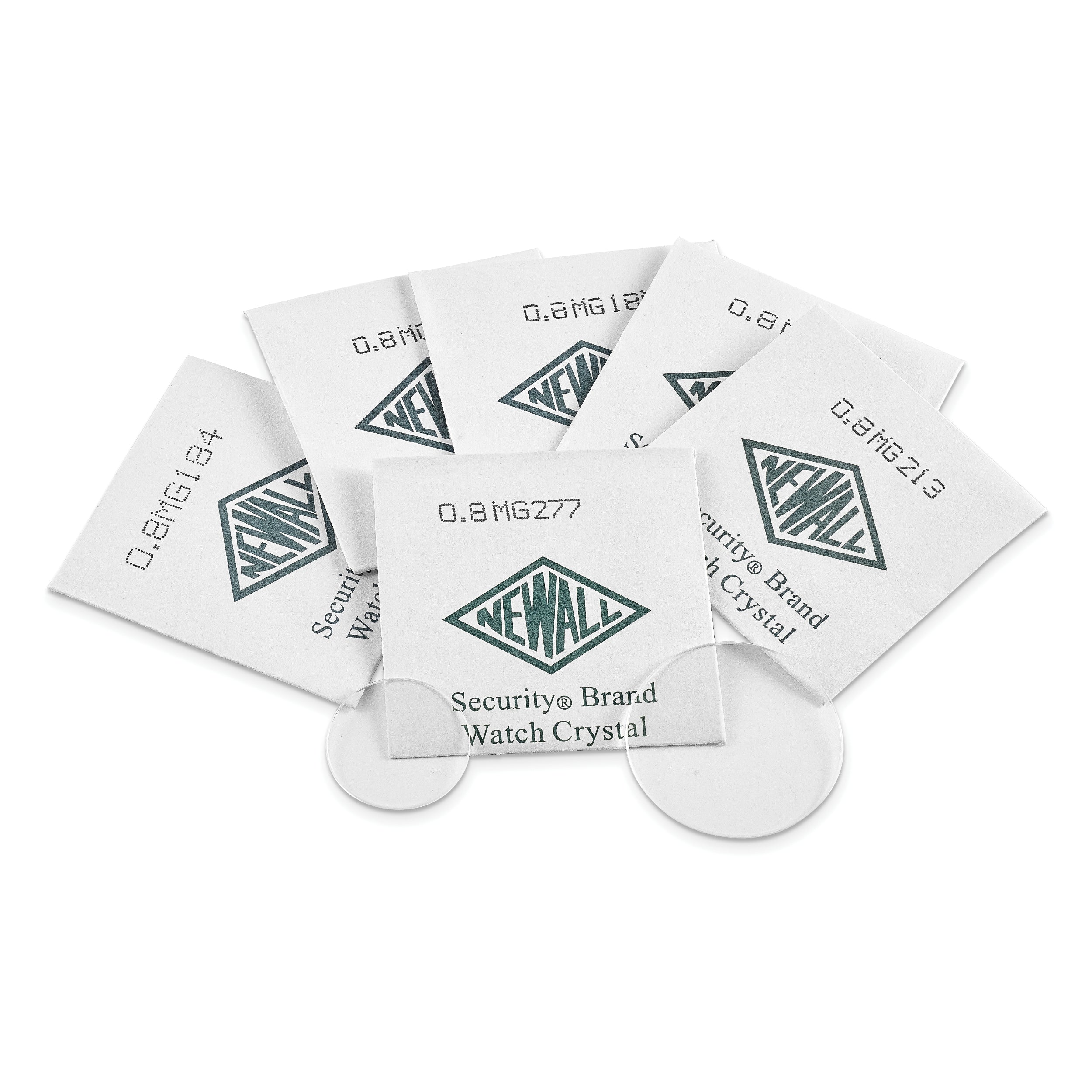 100-piece .80mm Mineral Crystal Blanks Assortment