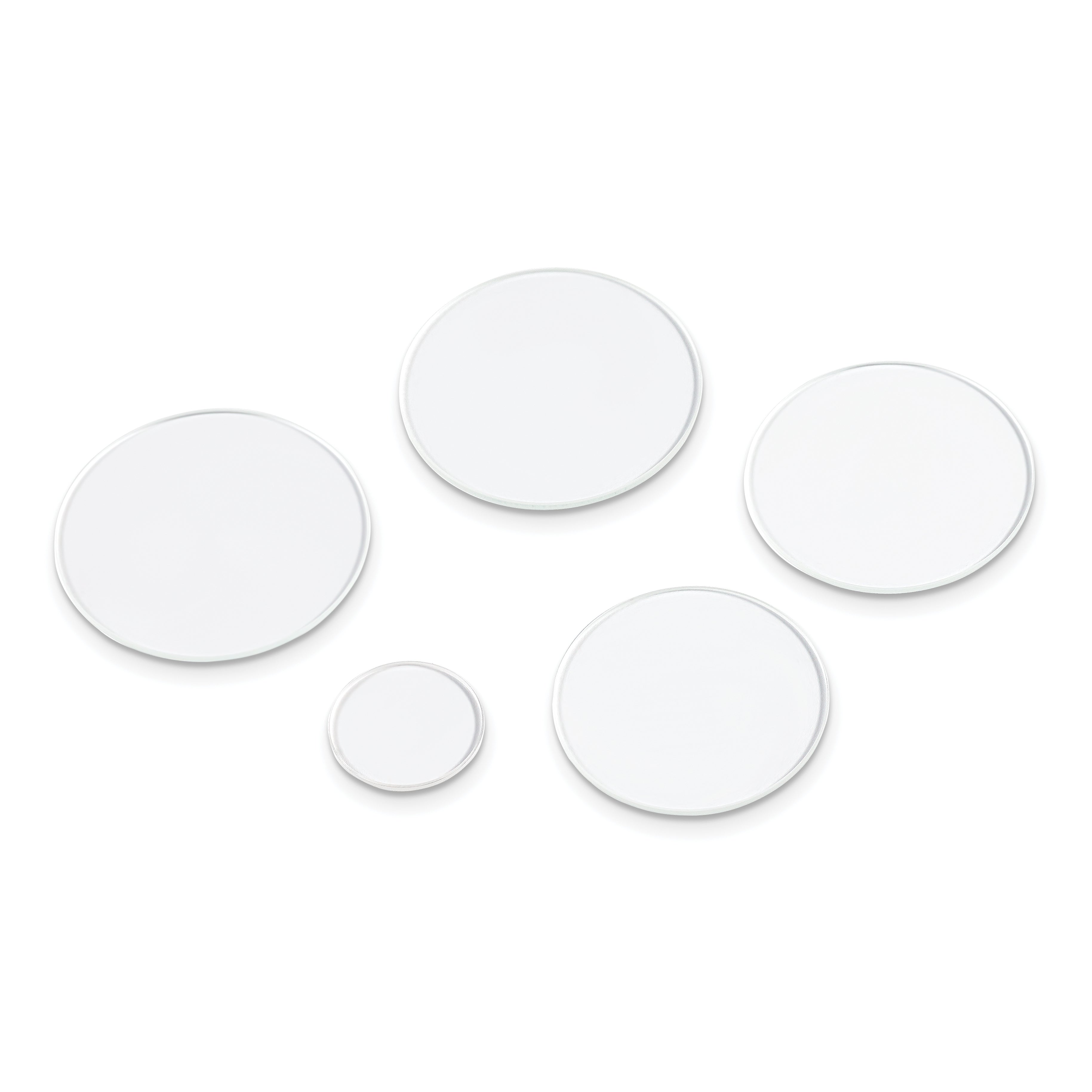 100-piece 1.00mm Flat Mineral Crystal Blanks Assortment Main image