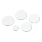 100-piece 1.00mm Flat Mineral Crystal Blanks Assortment