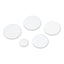 100-piece 1.00mm Flat Mineral Crystal Blanks Assortment