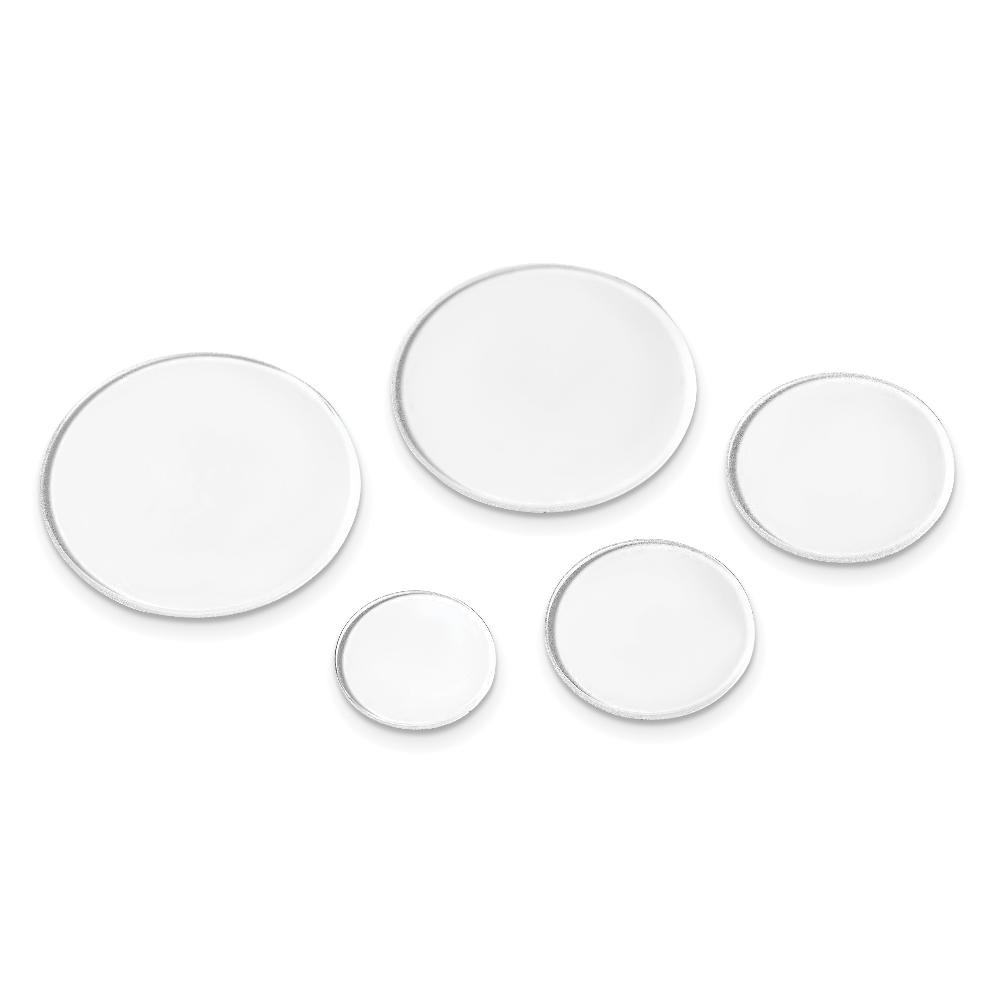 100-piece .80 & 1.00mm Mineral Crystal Blanks Assortment Main image