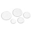 100-piece .80 & 1.00mm Mineral Crystal Blanks Assortment