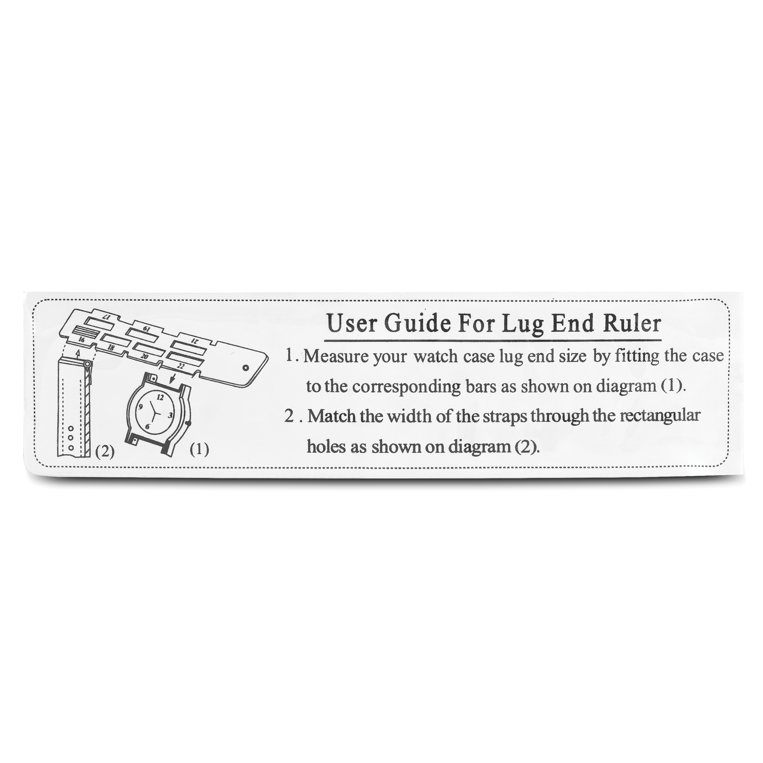 Watchband Ruler