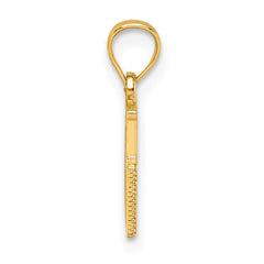 14k Polished BOY MOM Pendant