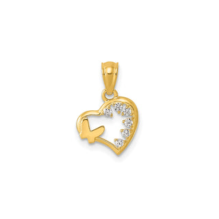 Butterfly Cubic Zirconia Pendants & Charms - Sophia Jewelers