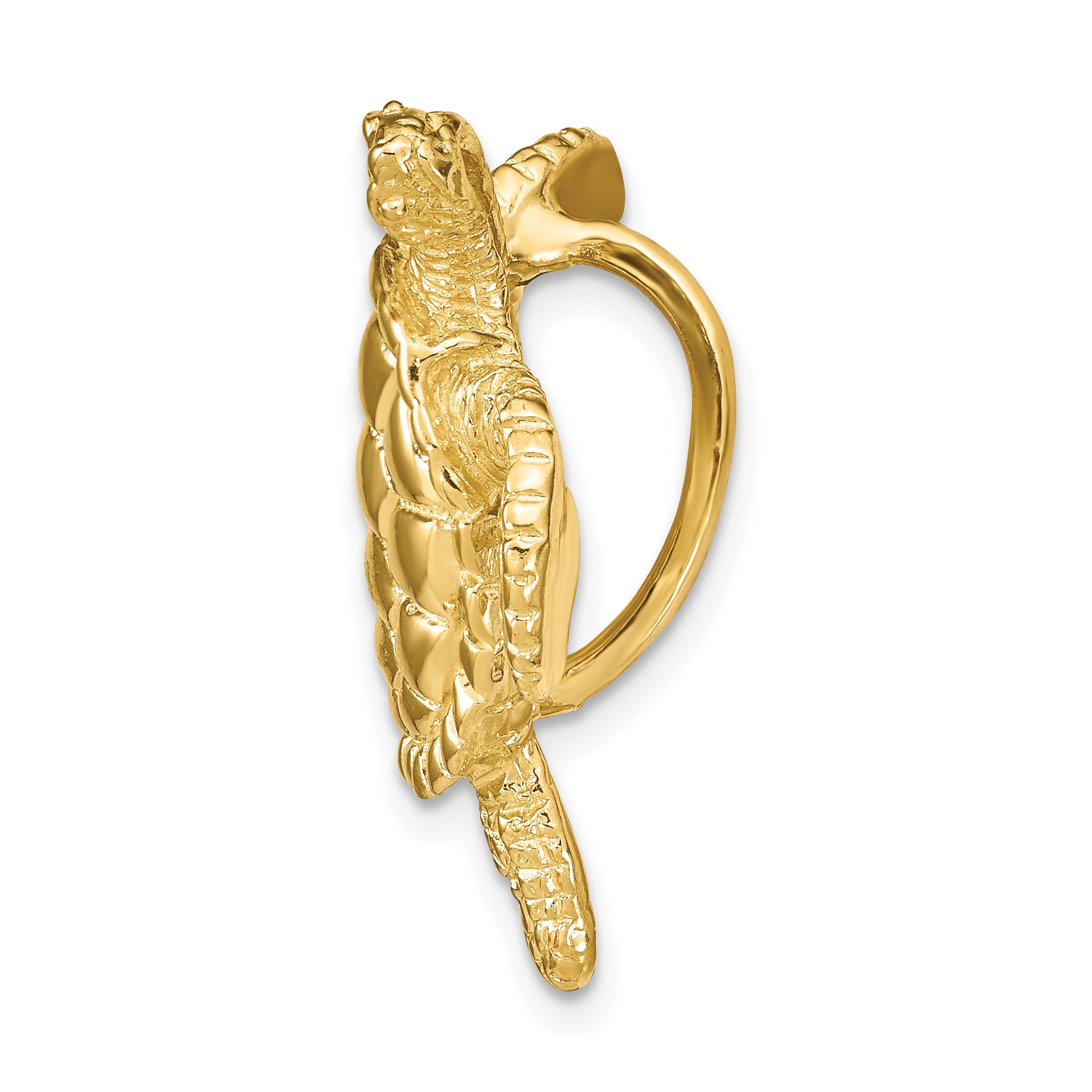 14k Sea Turtle Slide Secondary image