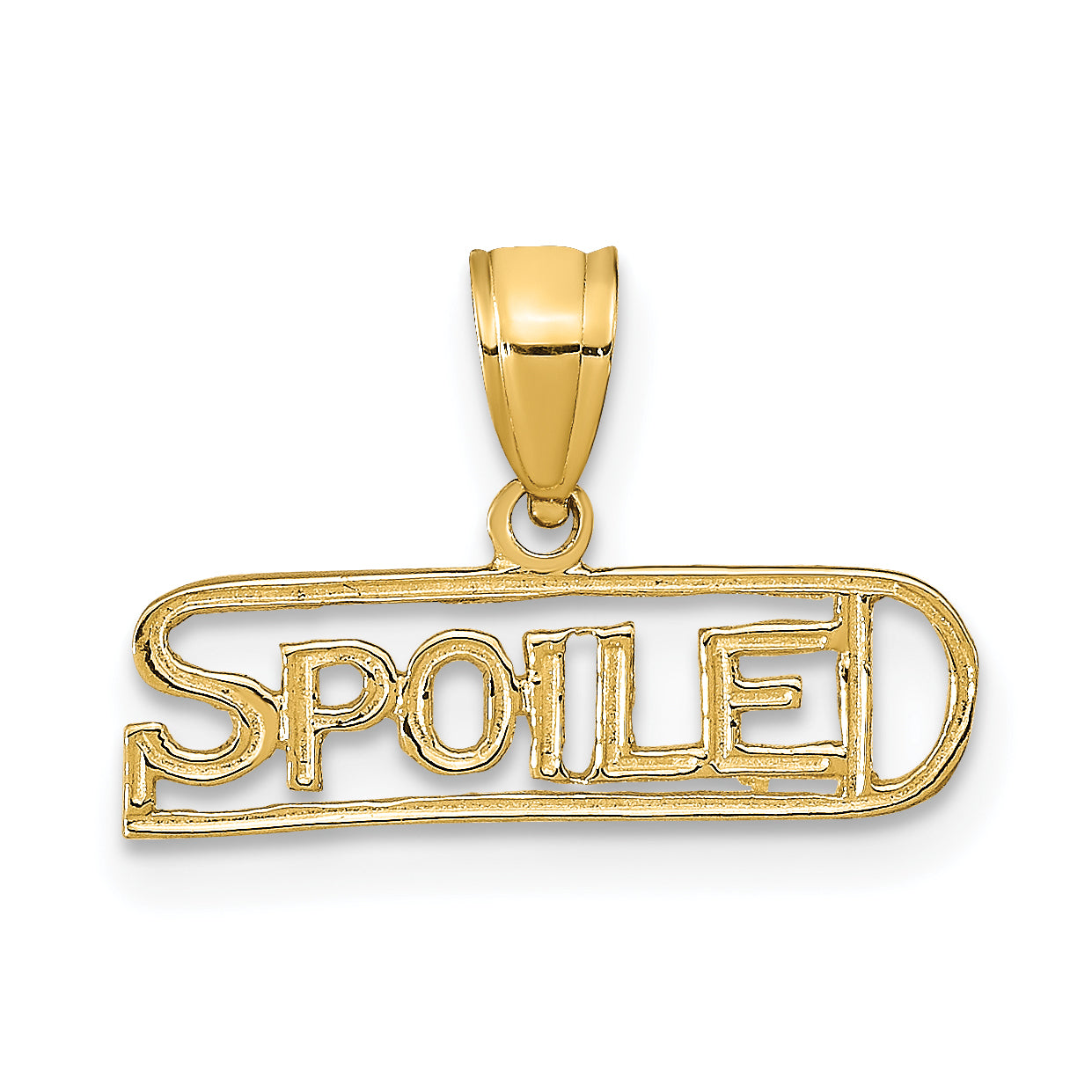 14K SPOILED Pendant Main image