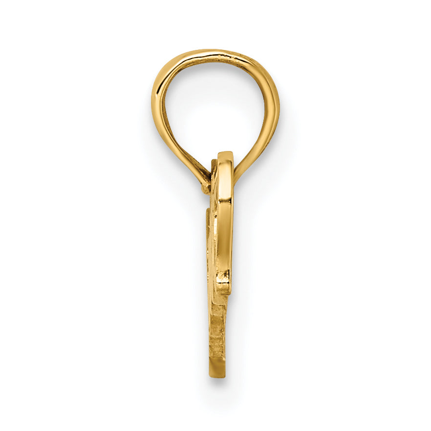 14k Sweet Heart Charm Secondary image
