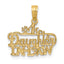14k #1 DAUGHTER-IN-LAW Charm