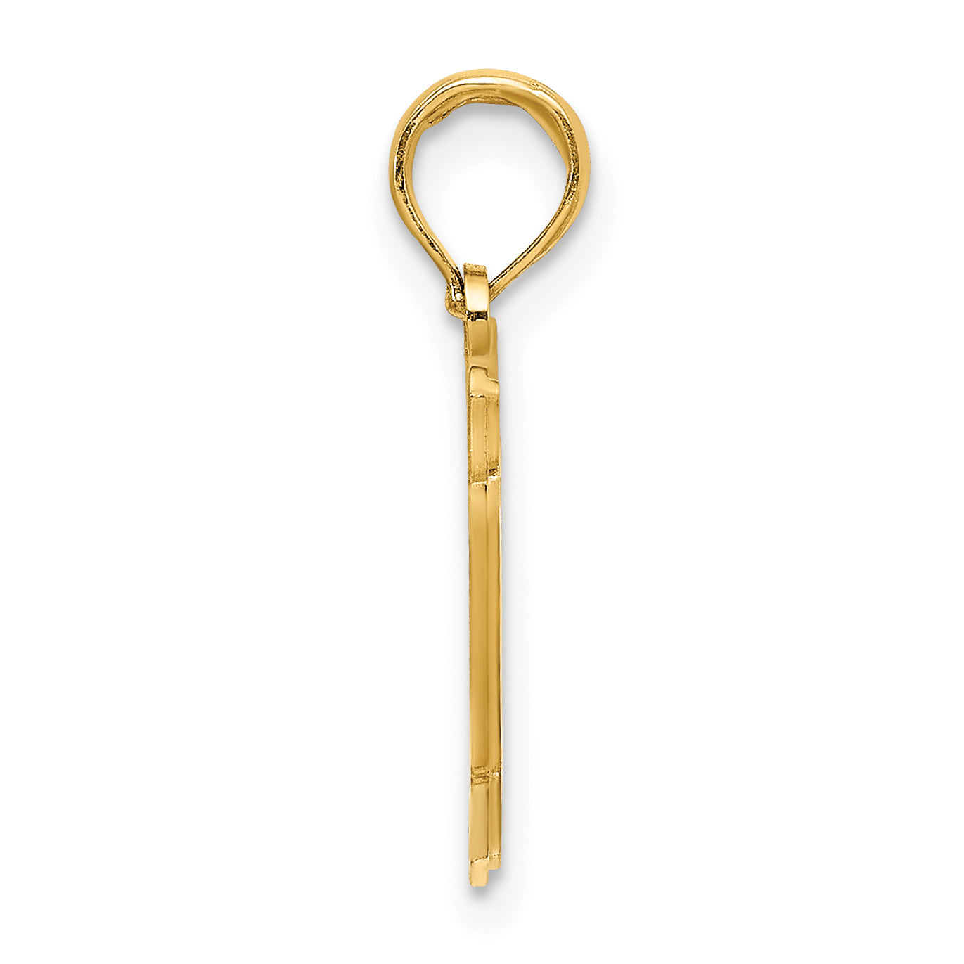 14k NANTUCKET Map Charm Secondary image