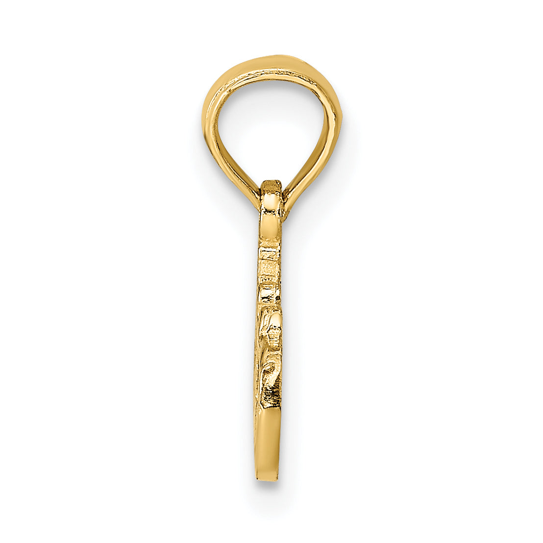 14k #1 TEACHER Charm Secondary image