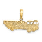 14k Fire Truck Charm