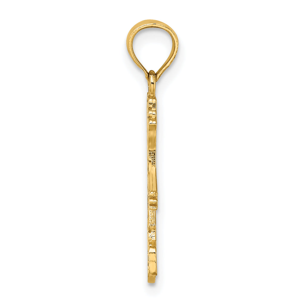 14K Girl Charm