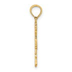 14K Girl Charm