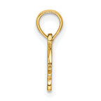14k Textured Mini Snail Charm