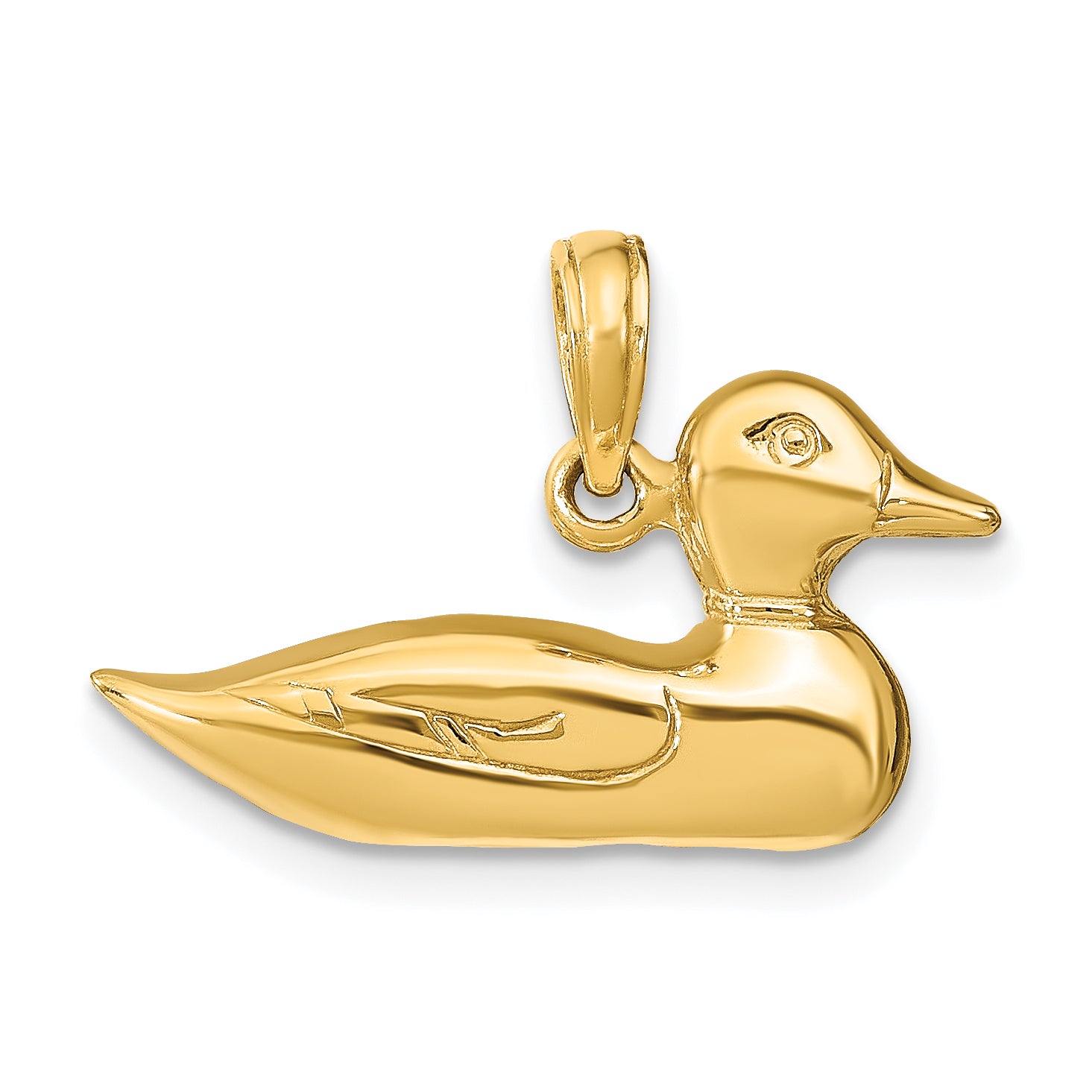 14k Mallard Charm Main image