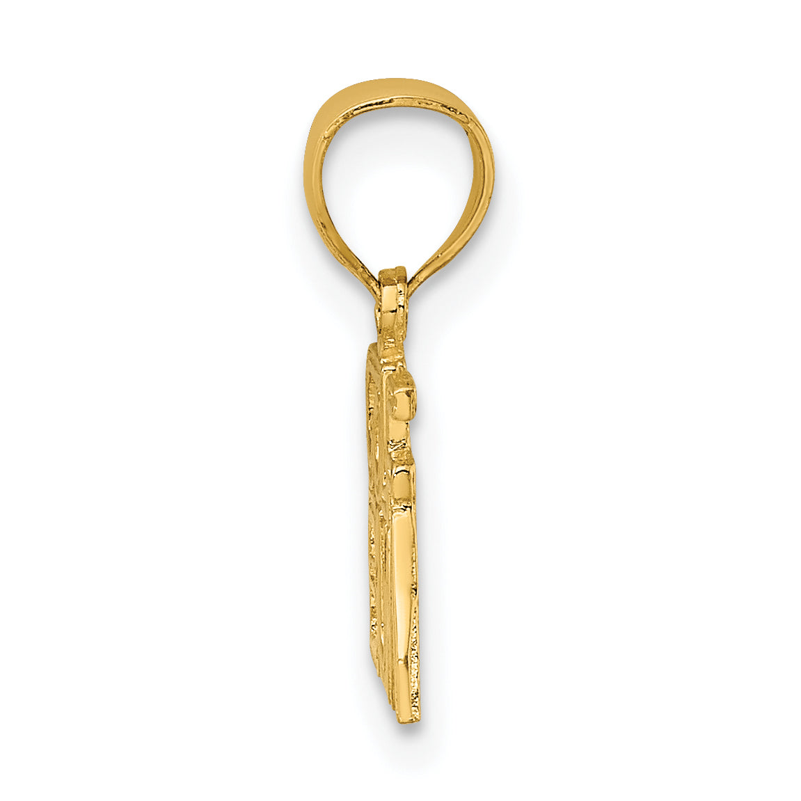 14K GOLF BUM Charm Secondary image