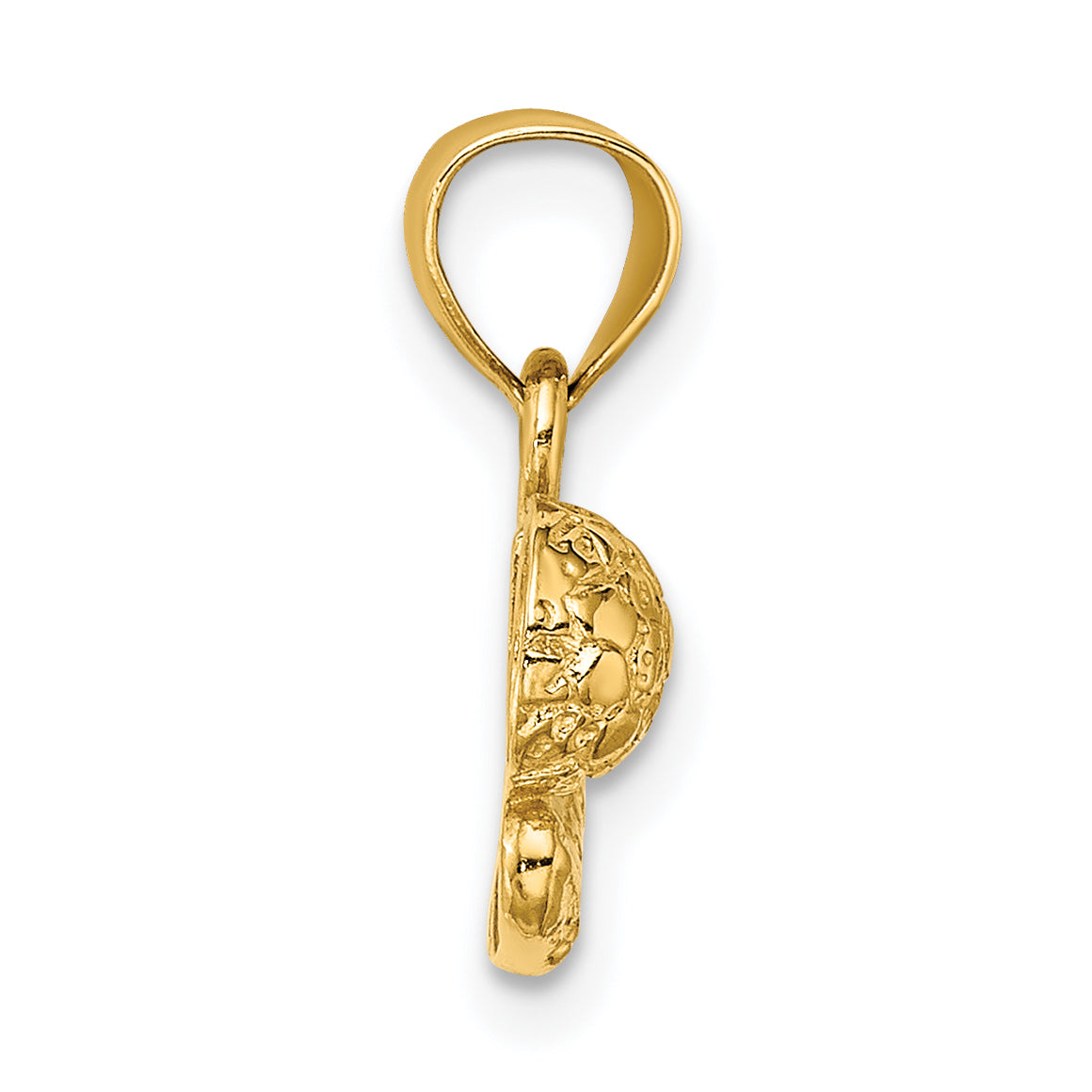 14k Soccer Ball with Shoe Charm Secondary image