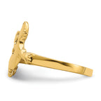 14K Lizard Ring