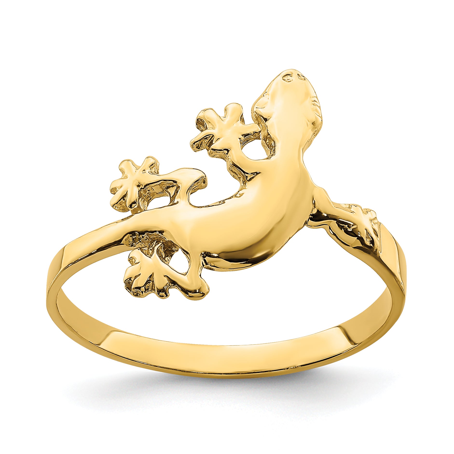 14K Lizard Ring Main image
