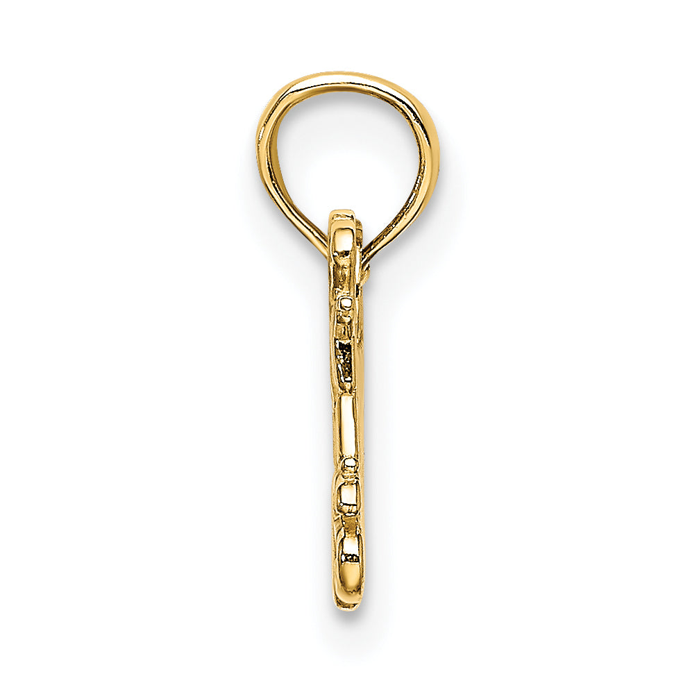 14k I LOVE MY GRANDKIDS Charm Secondary image