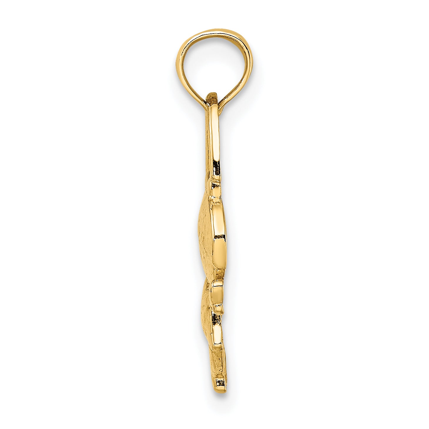 14k Girl with Jump Rope Charm Secondary image