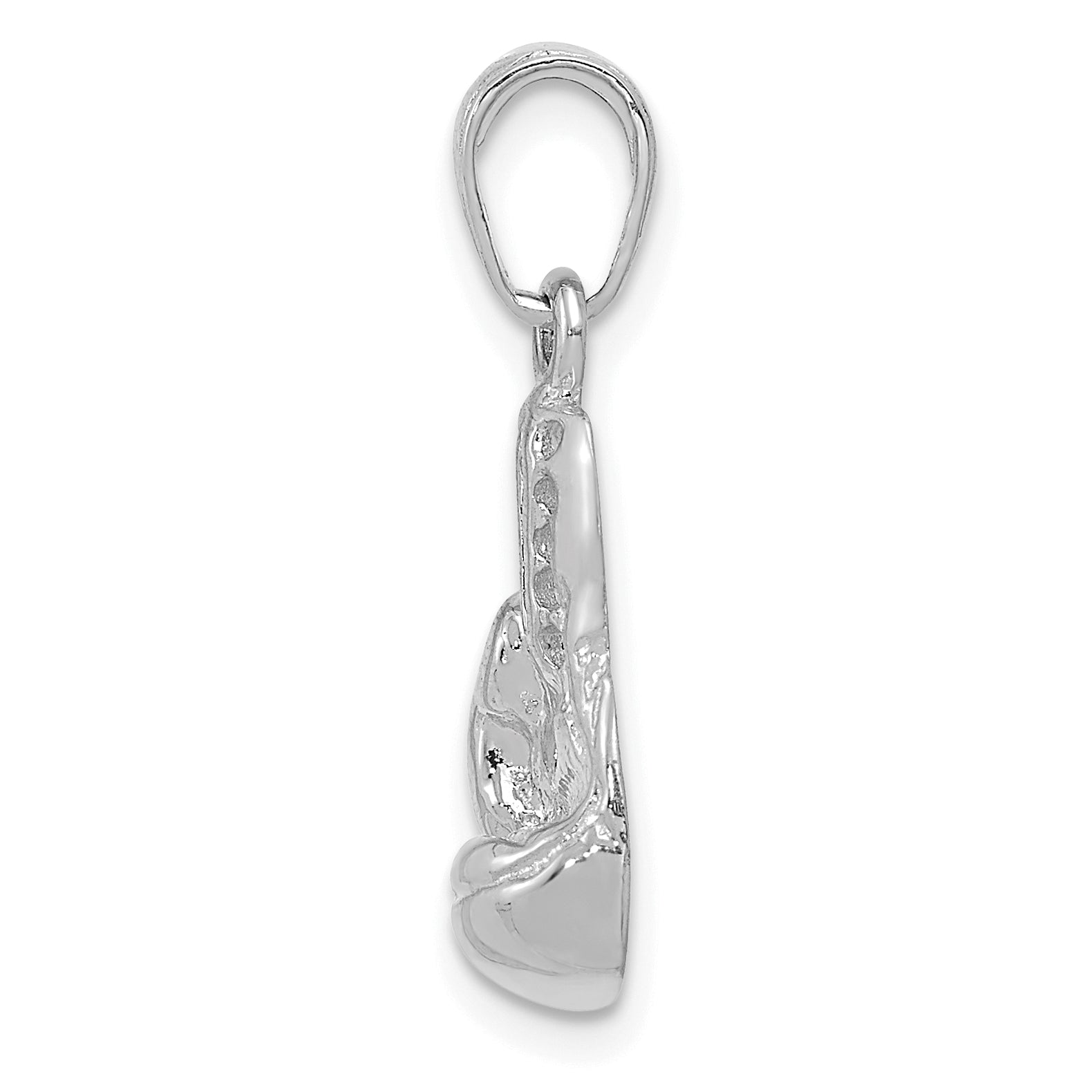 14k White Gold Lg Boxing Glove Charm Secondary image