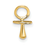 14K Gold Polished 3-D Pacifier Charm